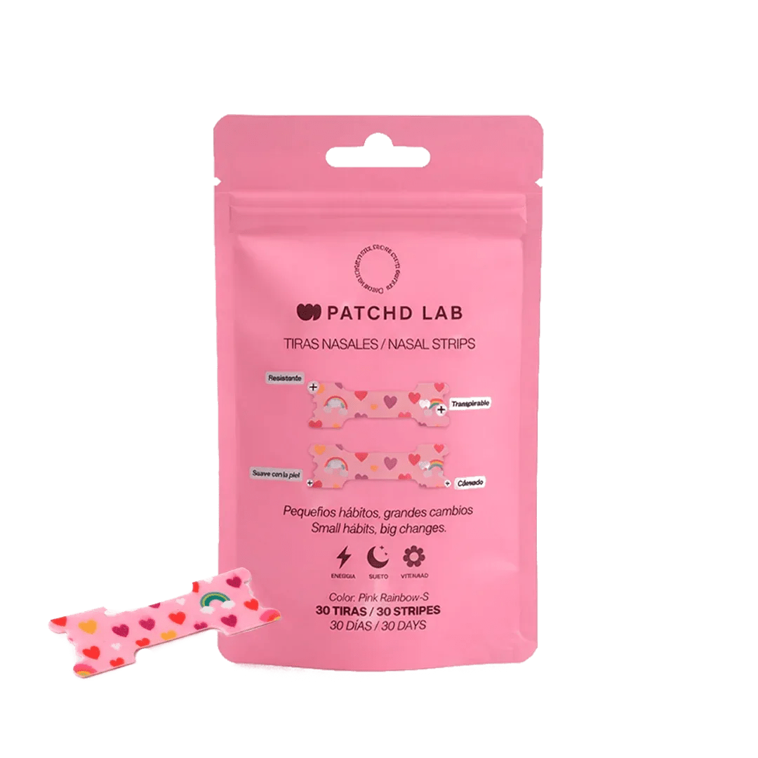 PATCHD LAB TIRAS NASALES KIDS PINK RAINBOW